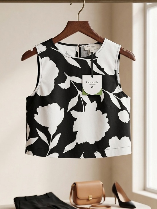 kate spade Tops - Kate Spade Floral Classy Blouse